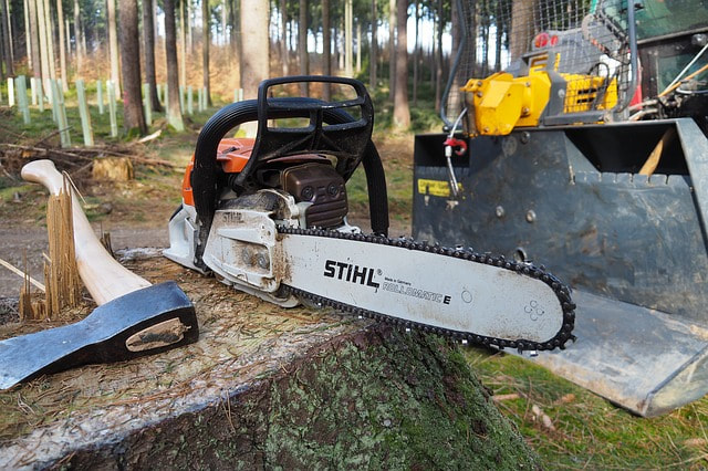 tools used for grinding stumps in Elgin, IL